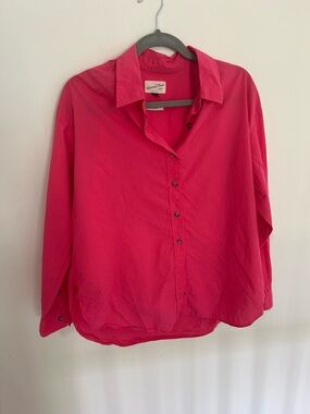 Universal Thread Fuchsia Button-Down Shirt